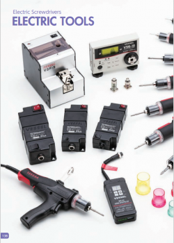 EN - Catalogue Electric Screwdrivers