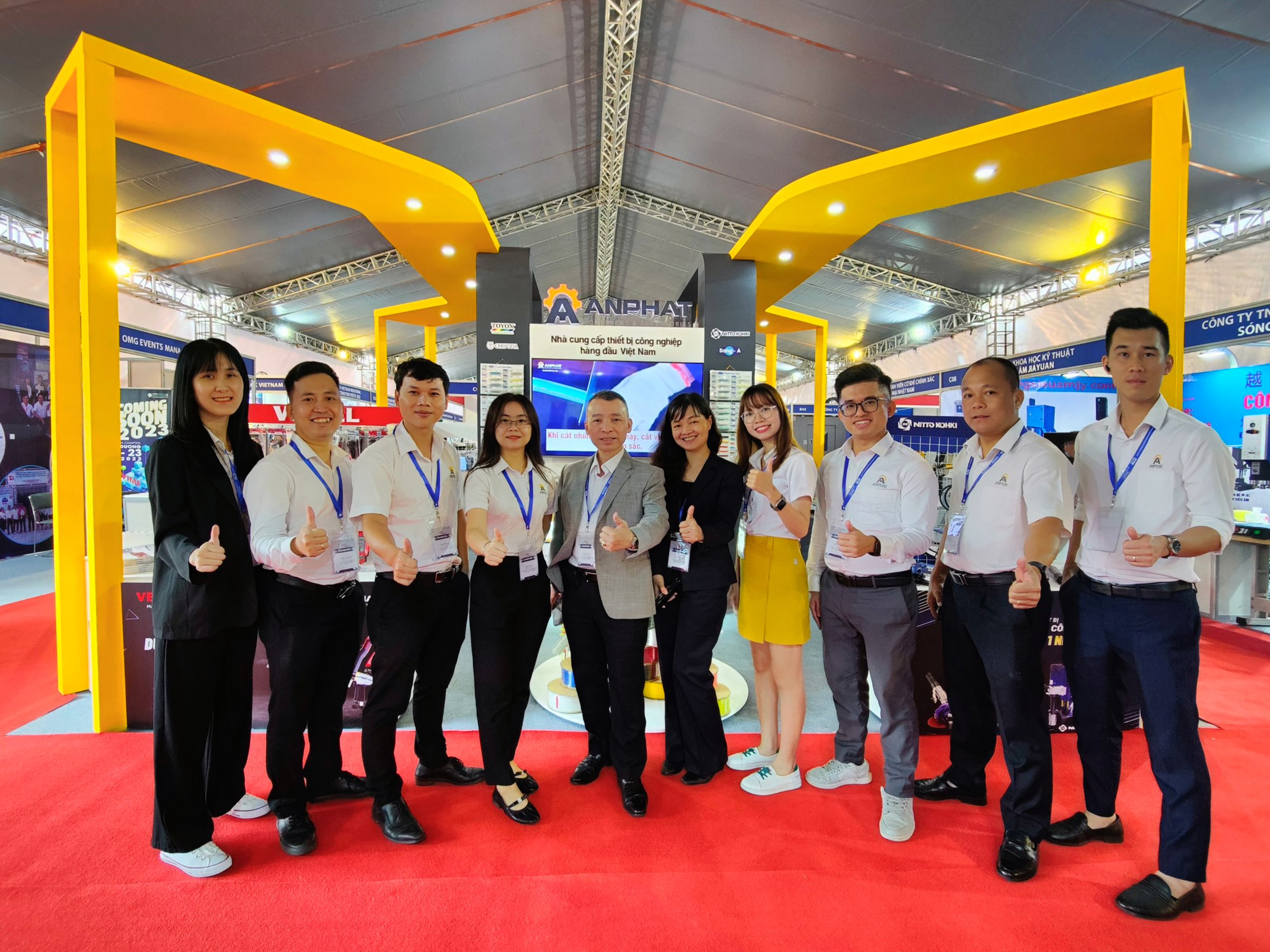Tổng kết ngày hội triển lãm Công nghiệp & sản xuất Việt Nam VIMF 2022 của An Phát