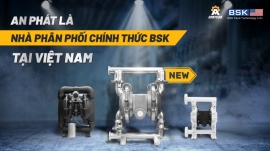 An Phát là nhà phân phối chính thức thương hiệu Bơm màng khí nén BSK tại Việt Nam