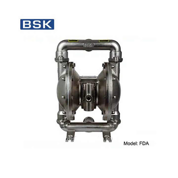 Bơm màng khí nén BSK BA40SS-STT3-A 1.5 inch thân Inox 316